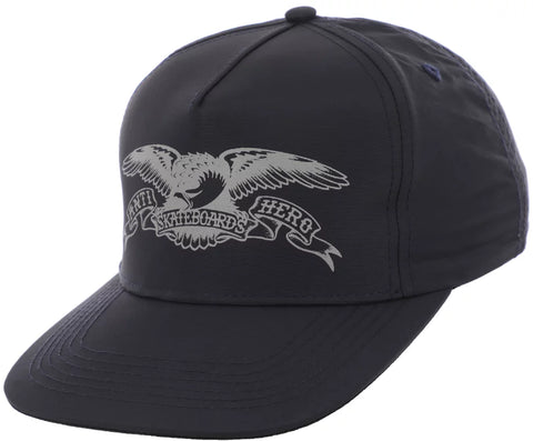 ANTI HERO BASIC EAGLE NAVY NYLON SNAP BACK HAT