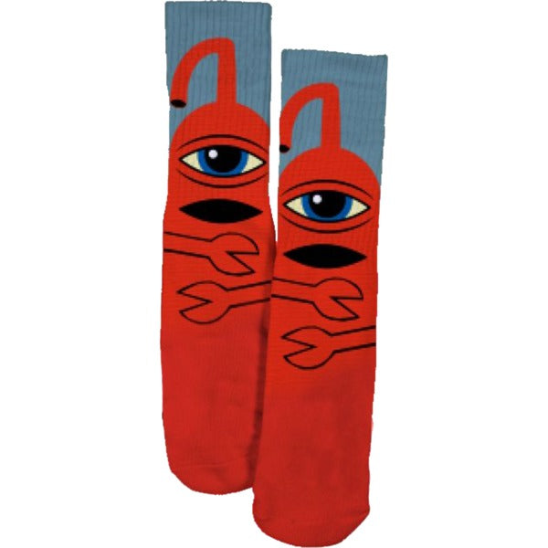 TOY MACHINE SECT HUG RED & BLUE SOCK