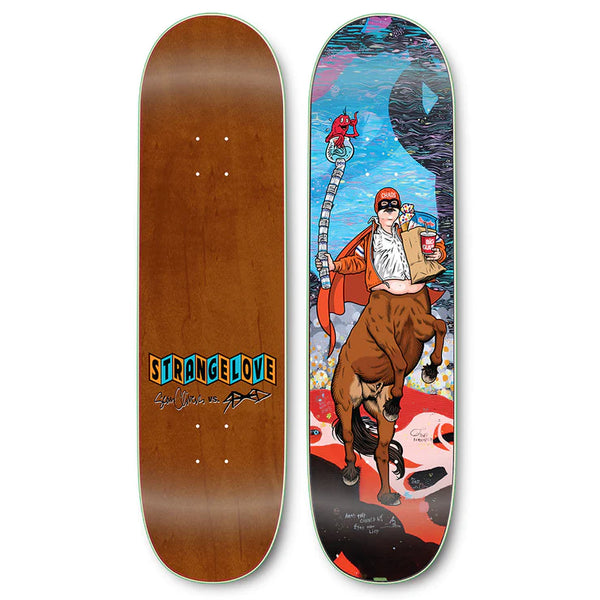 STRANGE LOVE CHAOS (8.5) DECK – Libre Skateboarding