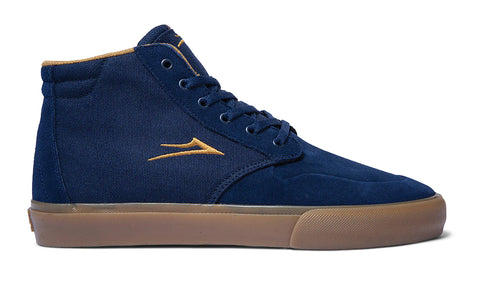 LAKAI RILEY 3 HIGH NAVY/GUM SUEDE