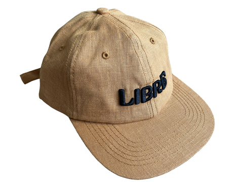 LIBRE OCHRE FRESCO 6 PANEL HEMP UNSTRUCTURED HAT