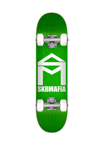 SK8MAFIA HOUSE LOGO GREEN 6” MICRO COLPLETE